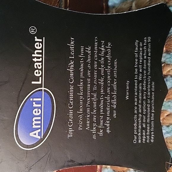 Ameri Leather Bag With Removable Insert Bag - Picture 9 of 10